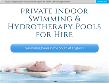 Tablet Screenshot of mypoolswim.co.uk